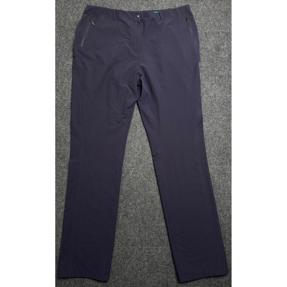 Rohan GR Explorers Women 18L Navy Blue Hiking Trousers UPF 40+ Outdoor Pants